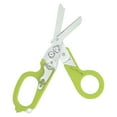 thumbnail image 1 of Tijeras de respuesta de emergencia Cizalla plegable con cortador de anillo Función de bloqueo del interruptor de vidrio para interiores y exteriores Verde, 1 of 14