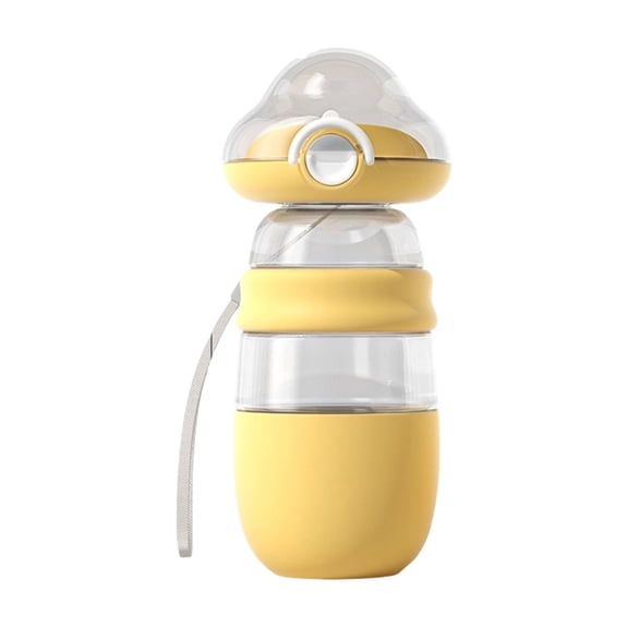 2-in-1 Portable Dog Water Bottle and Food Container, Travel Water Dispenser with Food Storage, Outdoor Walking Cup for Dogs, Ideal for Daily Travel