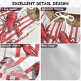 thumbnail image 2 of FORMRS Boys Swim Trunks Quick Dry Mesh Liner Boardshorts Sizes XS-XL, Red Lobster, 2 of 7