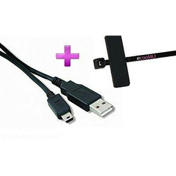 tascam dr-07mkii compatible usb cable mini-mini usb cable 10 ft long plus ecool4u cable tie