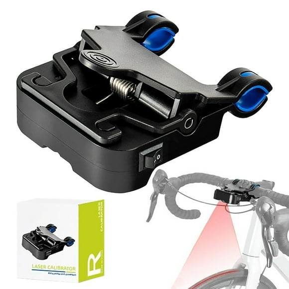 Ceimmol Wheel Alignment Tool Calibrator Handlebar And Tire Center Adjuster Wheel Alignment Tool With Type C Charging Port, Black