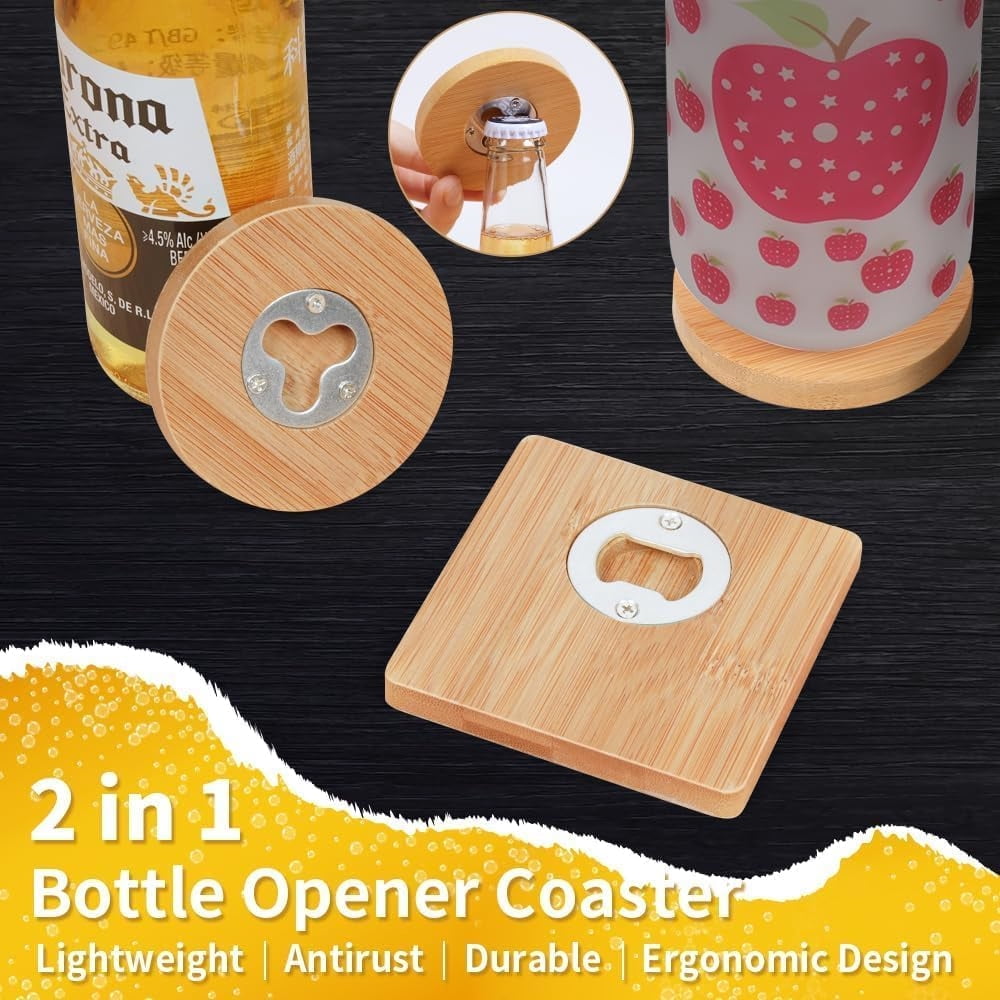 30 Pcs Sublimation Blanks Metal Bottle Opener with Fridge Magnet Beer Bottle Opener DIY Metal Refrigerator Magnet For Gift