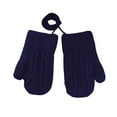 thumbnail image 1 of Gants pour Enfants Double Couche Doux Épais Tricot Extérieur, 1 of 8