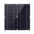 thumbnail image 4 of Flexible Solar Panels Kit 20W with 300W Controller 12V Power Supply USB Charging Interface Solar Board Waterproof Solar Cells for Phone RV Car, 4 of 8