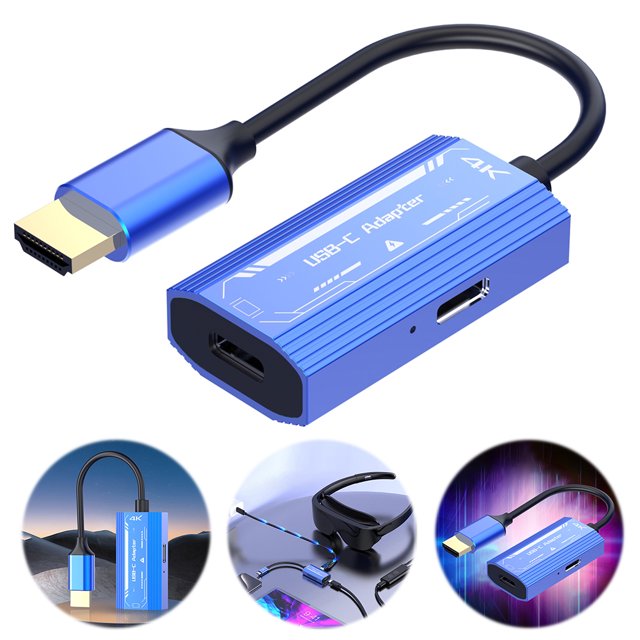 Cable Compatible Wdftyju tipo C 4K@60Hz DC 5V para S22/S23