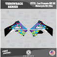 thumbnail image 4 of Kalair GFX Graphics Kit for Losi Promoto-Mx Rc Motorcycle Dirt Bike (All Years) Throwback Series, 4 of 5