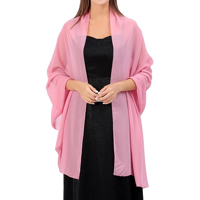 Chal de gasa para mujer - Talla grande, 30 colores - Perfecto para bodas, vestidos de noche, pareos de playa y viajes