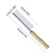 thumbnail image 3 of Pet Comb Stainless Steel Teeth Wooden Handle | Double-Sided Wide and Fine Tooth Grooming Tool | Anti-Static Detangling Brush for Cats Dogs | 7.8x1.38x0.39 in | Easy Clean | 1 Pack, 3 of 6