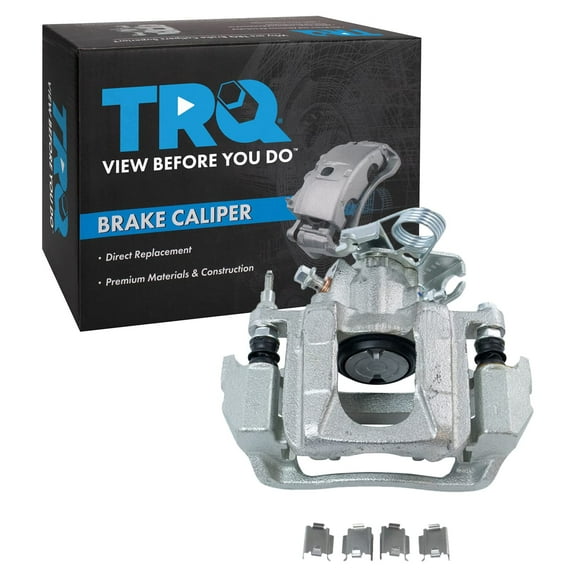 TRQ Rear Right Brake Caliper w/Bracket Passenger Side Compatible with 2011-2014 Ford Edge 2011-2015 Lincoln MKX