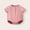 Watermelon Red, variant on Rvasteizo Girls Romper Solid Short Sleeve Double Gauze Cotton for Infant 3 Months-2 Years Summer Daily Outfit