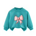 thumbnail image 3 of Ahuyic Toddler Kids Loose Top, Casual Long Sleeve Blouse For Autumns And Winter, Children's Hoodie Western-style Long Sleeved Girls' Printed Long Sleeved Base Shirt Casual Top, 3 of 3