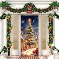 thumbnail image 5 of House Party Decorations - Door Cover Banner & Welcome Porch Sign for Winter Christmas Party Supplies - Indoor/Outdoor 82x 35 in, 5 of 6