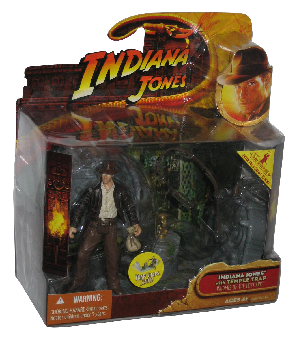 Indiana Jones Raiders Of The Lost Ark Temple Trap 2008 Hasbro Figure Toy Set Walmart Com