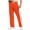 Orange Sweatpants for Men, variant on Straight Sweatpants Men Trendy Color Block Print Sweat Pant Open Bottom Workout Sweatpant Casual Drawstring Elastic Waisted Trousers Orange L