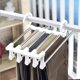 thumbnail image 4 of Pantalones De Tubo De Acero Inoxidable Para El Hogar Rack Retráctil Ropa Mágica Soporte Para Pantalón Soporte De Almacenamiento Organizador Para El Ho Baoblaze Rack de organizador para armarios, 4 of 8