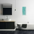 thumbnail image 2 of Stupell Industries Bathroom "The Rules" Turquoise , 10 x 24,Design by Anna Quach, 2 of 5