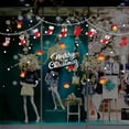 thumbnail image 3 of Yyh-Calcetines navideños Calcomanía para ventana Tienda Decoración de vidrio, 3 of 5