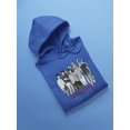 thumbnail image 3 of The Wonder Years Protagonists  Hoodie Men -T-Line Designs, Male x-Large, 3 of 4