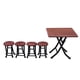 thumbnail image 5 of Material ABS inodoro Silla en miniatura Plegable, Muebles en miniatura Plegables, Muebles en Miniatura de Casa de Muñecas 1:12 Escala para Modelo Interior, 5 of 7