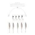 thumbnail image 3 of Berkley Triple Minnow Rig Kit, 4in, White Shiner, 3 of 5