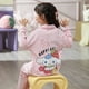 thumbnail image 4 of Anime Sanrioed Children's Pajamas Melody Kuromi Hello Kitty Spring Autumn Kawaii Girl Cotton Sleepwear Kids Loungewear Homewear, 4 of 5