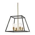 thumbnail image 3 of Declan 20 inch pendant in black and brass, 3 of 8