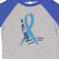 thumbnail image 4 of Inktastic We Will Win Against Prostate Cancer Ribbon Boys or Girls Toddler T-Shirt, 4 of 5