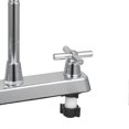 thumbnail image 5 of Kitchen Sink Faucet Professional Modern Simple Style Cold Hot Dual Use Basin Mixer Tap For Kitchen Bathroom Sink Cross Handwheel, 5 of 5