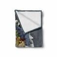thumbnail image 2 of Zoo Soft Flannel Fleece Throw Blanket, Graphic Design of Coyote Wolf Beast Modern Portrait Geometric Colorful Print, Cozy Plush for Indoor and Outdoor Use, 50" x 70", Multicolor, by Ambesonne, 2 of 6
