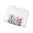 thumbnail image 3 of Floral Love Sweatshirt, Valentine's Day Sweatshirt, Love Flower Sweatshirt, 3 of 54