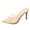 Khaki, variant on Clear Stiletto Heels for Women Pointed Open Toe Summer Slip on Mules Sexy Sandals Party Wedding Prom Dress Casual Shoes Khaki Size 6