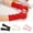 Black, variant on 1 Pair Womens Fingerless Gloves Winter Warm Knit Multicolor Thumbhole Arm Warmers