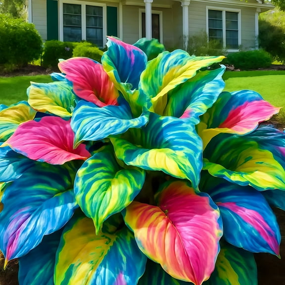 Perennial Hosta Planting-Fast growth-Beautiful Garden Decoration-Simple to Grow-Garden Stakes Planting-Home Decoration