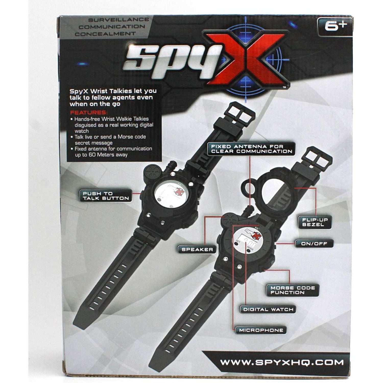 Spy X Wrist Walkie Talkies - Watch