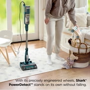Shark PowerDetect Corded Stick Vacuum, Carpet and Hardfloors, Pet Friendly, Direction Detect, Floor Detect, DuoClean Brushroll, Removable Handheld, HZ4000 Teal