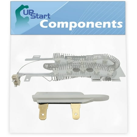 

8544771 Dryer Heating Element & 3392519 Thermal Fuse Replacement for Whirlpool YWED9151YW1 Dryer - Compatible with WP8544771 & WP3392519 Heater Element & Thermal Fuse Kit - UpStart Components Brand