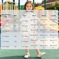 thumbnail image 3 of ITSAME Girls Summer Outfit 2-Piece Short Sleeve Crewneck Top and Shorts Kids Loose Casual Set Blue Size 7, 3 of 7