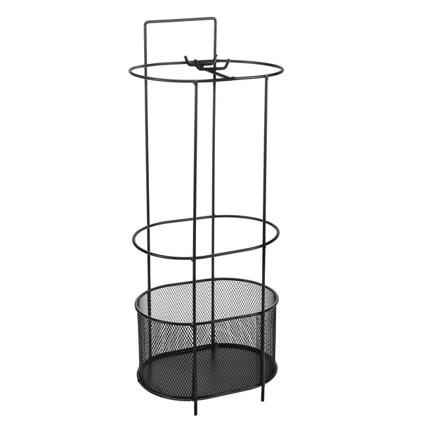 Soporte de metal para paraguas, cubo para paraguas, soporte independiente para paraguas, barril, bastones, bastones de senderismo, palos de golf, organizador de suelo para entrada, porche
