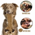 thumbnail image 5 of Big sale! Pet Sound Bite-Resistant Unfilled Plush Animal Skin Toy Corduroy Farm Pig Cow Dog Shape 19.7IN, 5 of 5