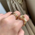 thumbnail image 2 of Qarigey Anillo ajustable cinturón hebilla banda anillo Metal cadena cinturón hebilla anillo joyería Ropa, zapatos y accesorios Miscelánea, 2 of 6