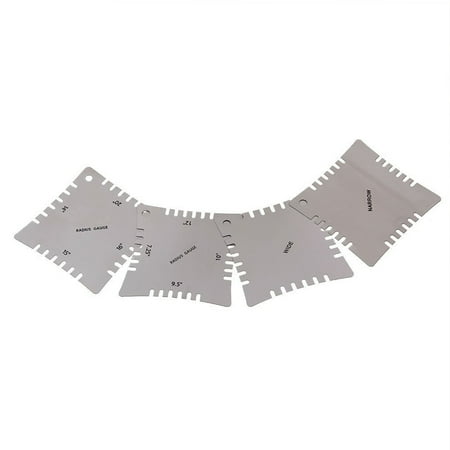 

QUSENLON Guitar Fretboard Stainless Feeler Gauge String Neck for Gap Measuring Ruler Tool