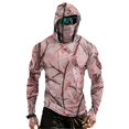 thumbnail image 2 of Men's Performance Fishing Hoodie Shirt with Thumbholes - UPF 50 Sun Protection Camo Long Sleeve Shirts Quick-Dry, 2 of 9