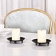 thumbnail image 4 of Candelabro MACHAO Negro 4 piezas Pilar Decoración del hogar, 4 of 5