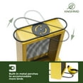 thumbnail image 4 of Kingsyard Metal Mesh Bird Feeder for Outdoors Hanging, Finch Feeder for Nyjer Thistle, Yellow, 4 of 8