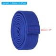 thumbnail image 2 of Uxcell Polyester Taekwondo Colored Ranking Belt For Practitioners Blue 1.57"x5.9', 2 of 5
