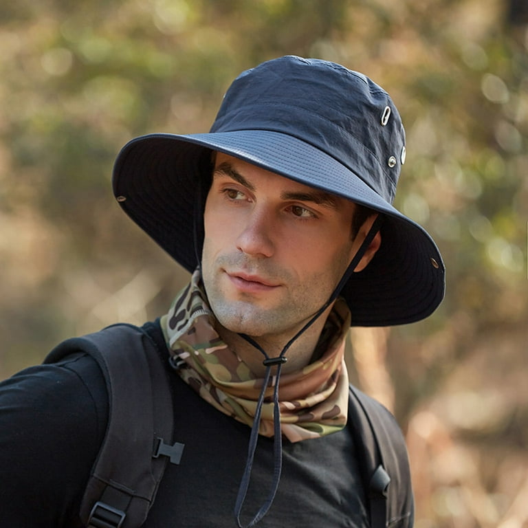 Penkiiy Sun Bucket Hats for Men Protection Hiking Beach Penkiiy Sun Bucket Hats for Men Protection Hiking Beach