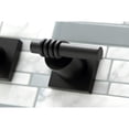 thumbnail image 4 of Kingston Brass KS6040ML Milano Two-Handle 3-Hole Wall Mount Roman Tub Faucet in Matte Black, 4 of 7