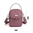 thumbnail image 4 of Women's Mini Shoulder Bag Handbags Messenger Bag dark purple, 4 of 5