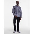 thumbnail image 2 of George Men's Poplin Shirt with Long Sleeves, Sizes S-3XL, LT-4XLT, 2XB-6XB, 2 of 5
