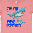 thumbnail image 4 of Inktastic I'm the Big Brother Shark Boys Baby T-Shirt, 4 of 5